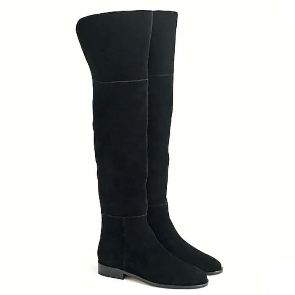 J Crew Suede Over the Knee Boots